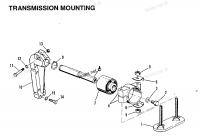 TRANSMISSION MOUNTING (INBOARD)