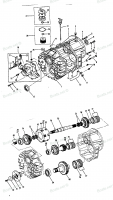 TRANSMISSION AND RELATED PARTS (TRANSMISSION ASSEMBLY)