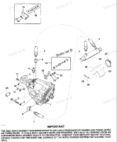 TRANSMISSION AND RELATED PARTS (BORG WARNER 71C)