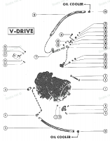 TRANSMISSION AND RELATED PARTS (V-DRIVE)