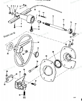 MECHANICAL STERRING GROUP MORSE SYSTEM