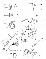 ЕЛ. СТАРТЕР, RECTIFIER AND WIRING HARNESS (ELECTRIC)