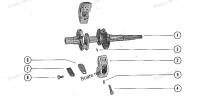 РАСПРЕДВАЛ AND MAIN BEARING ASSEMBLY