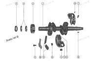 РАСПРЕДВАЛ AND CENTER MAIN BEARING ASSEMBLY