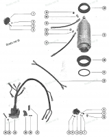 ЕЛ. СТАРТЕР, СТАРТЕР SOLENOID AND RECTIFIER ASSEMBLY