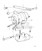 Alternator and Installation Components 230A, 230B