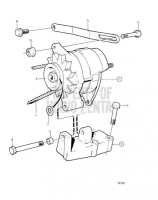 Alternator and Installation Components 250A, 250B