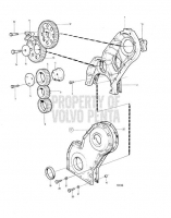 Timing Gear Cover and Gears TMD41B, TAMD41B