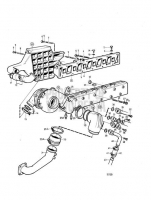 Inlet and Exhaust Manifold and Installation Components: B AD41B