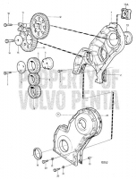 Timing Gear Cover and Gears AD31, AQAD31A