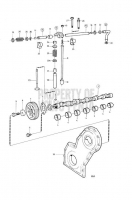 camshaft and valve mechanism TMD41B, TAMD41B