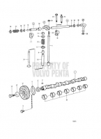 camshaft and valve mechanism KAD42B, KAMD42B, TAMD42B
