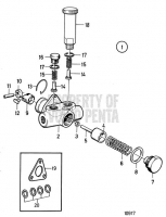 Fuel Feed Pump, Components: 1699140 TMD102A, TAMD102A, TAMD102D
