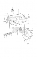 Cylinder Block and Flywheel Cover: 570A/MS4