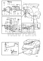 Cooling System, Induction- and Exhaust Manifold 230B