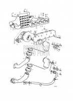Inlet and Exhaust Manifold with Installation Components: B AD31B