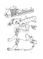 Inlet and Exhaust Manifold with Installation Components: B AD41B