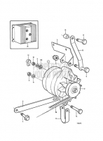 Alternator and Installation Components 432A, 434A