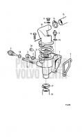 Thermostat housing MD22A, MD22L-A, TMD22A