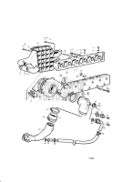 Inlet and Exhaust Manifold with Installation Components: B KAD42A