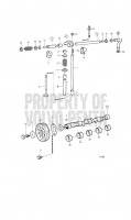 camshaft and valve mechanism AD31D-A, AD31XD, TAMD31D, TMD31D