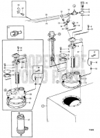 Electrical Fuel Pump and Fuel Tank 40 L MD22L-B, MD22P-B, TMD22-B, TMD22P-C, TAMD22P-B