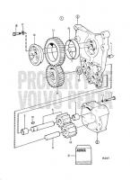 Oil Pump, Components: 478285 TAMD122A, TMD122A