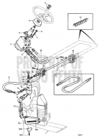 Steering and Steering Cylinders for Single Installation DPX-A