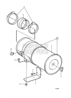 Air filter TAMD165A-A, TAMD165P-A
