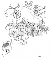 induction and exhaust manifold MD2040A