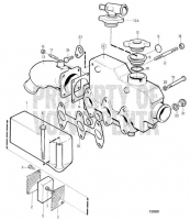 induction and exhaust manifold MD2030A