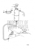 Expansion Tank with Installation Components