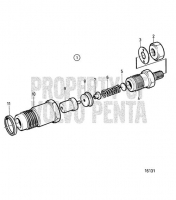 Fuel Injector, Components MD2030B