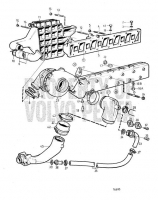 Induction and Exhaust Manifold: B KAD42P-A