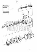 Hydraulic Pump, Components TAMD71B, TAMD73P-A, TAMD73WJ-A