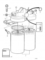 Fuel Filter, Classifiable System. Later Production. TAMD71B