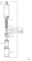 Fuel Injector, Components TAMD163P-A