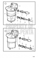 Fuel Filter and Water Separator MD2010B, MD2020B, MD2030B, MD2040B