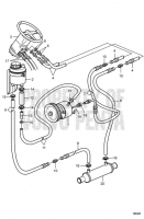 Steering Pump and Oil Cooler for Single Installation DPX-A