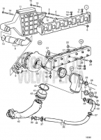 Induction and Exhaust Manifold: C KAD43P-A