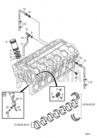 Crankcase, components Part 1 D49A-MT AUX