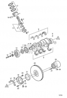 Crankshaft and Related Parts 4.3GL-A, 4.3GL-B, 4.3GL-C, 4.3GL-D