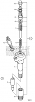 Fuel Injector, Components: B D34A-MT AUX, D34A-MS AUX