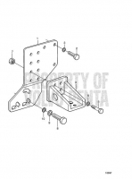 Engine Suspension for Reverse Gear MG5075A-E, MG5075SC TAMD74A-A, TAMD74A-B, TAMD74C-A, TAMD74C-B, TAMD74L-A, TAMD74L-B, TAMD74P-A, TAMD74P-B, TAMD75P-A