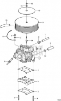 Carburetor Mounting, Holley ™ 3.0GLP-E