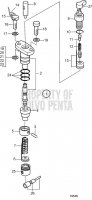 Pump Element for Топливный Насос, Components D25A-MT AUX, D25A-MS AUX, D30A-MT AUX, D30A-MS AUX