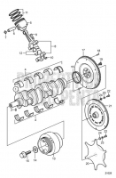 Crankshaft and Related Parts 8.1GXiI-F