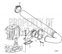 Exhaust pipe kit IPS-A