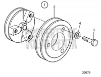 Extra Pulley MD2020-C, MD2020-D, MD2030-C, MD2030-D