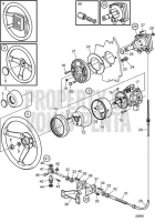 Steering System, Mechanical with Tilt D1-13, D1-13B, D1-20, D1-20B, D1-30, D1-30B, D2-40, D2-40B, D1-13F, D1-20F, D1-30F, D2-40F